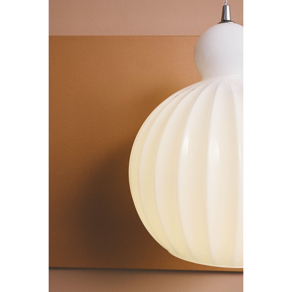 Suspension Ball Ball Ø25 E27 – Opale