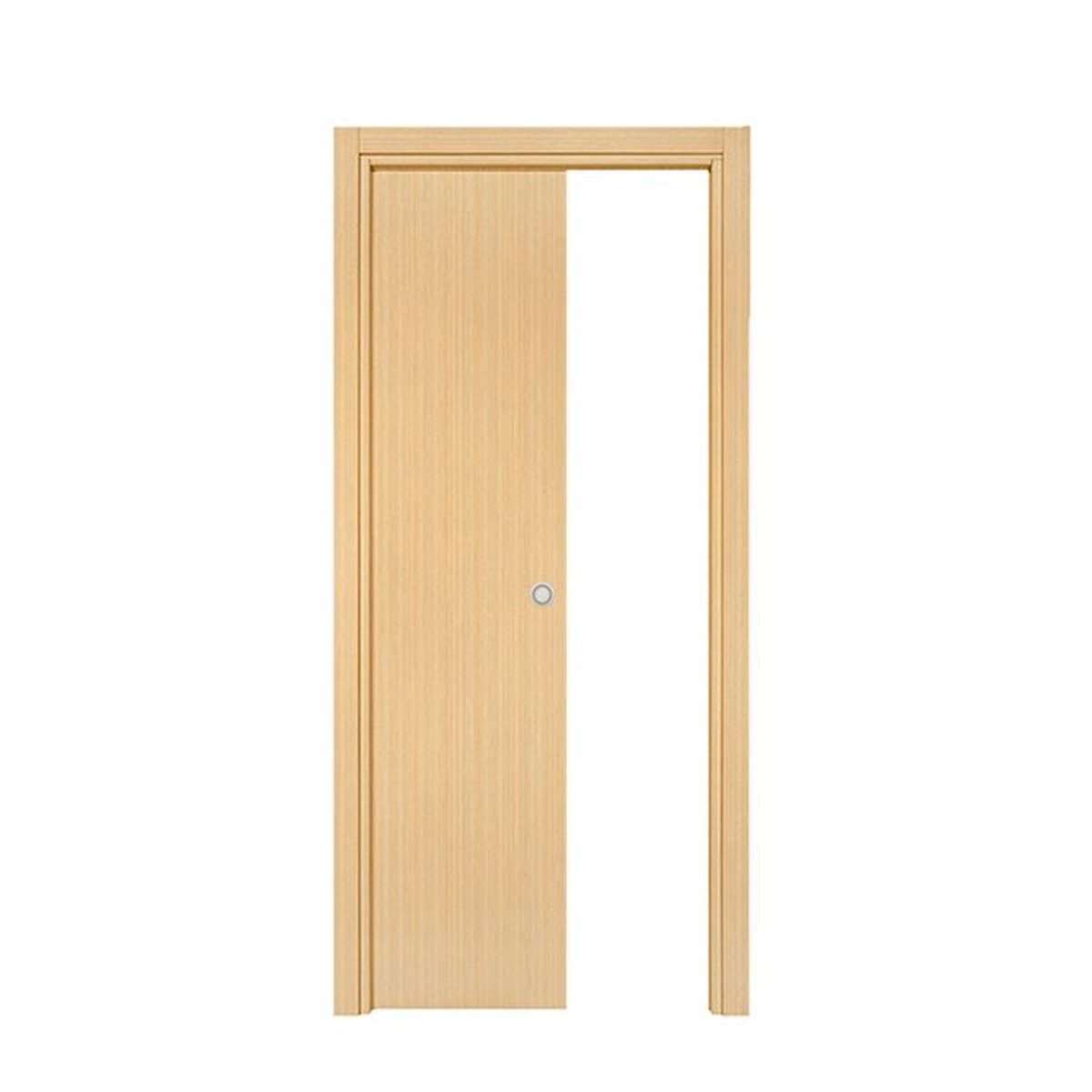 Porte coulissante galandage Miro - Chêne clair