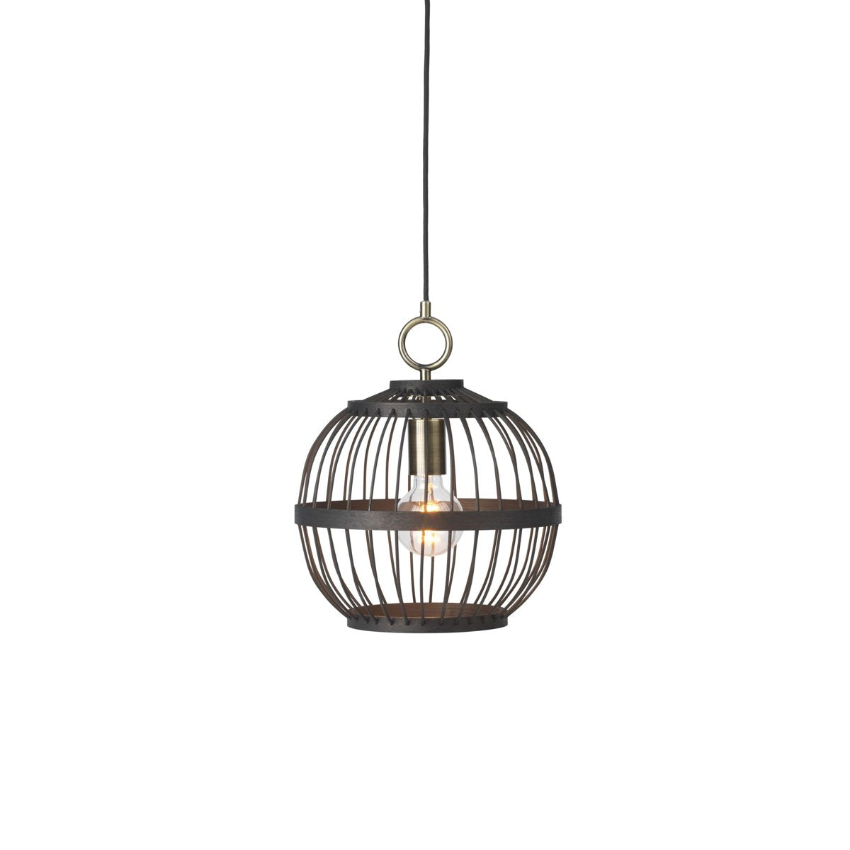 Suspension Stockholm Nordic Edition Ø30 – Chêne huilé noir