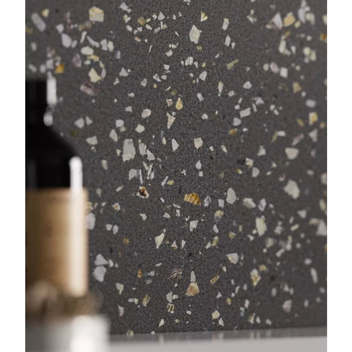 Carrelage Effet Terrazzo POLS 60x60 Graphite