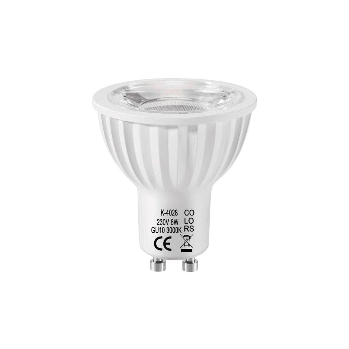 Ampoule Colors GU10 7 W dimmable 3000 K 700 lm