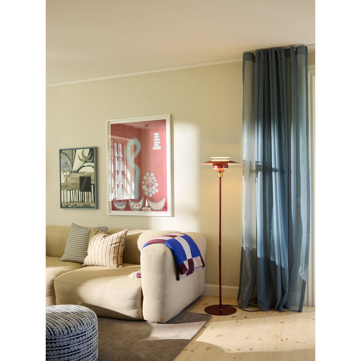 Lampadaire Sørup – Merlot