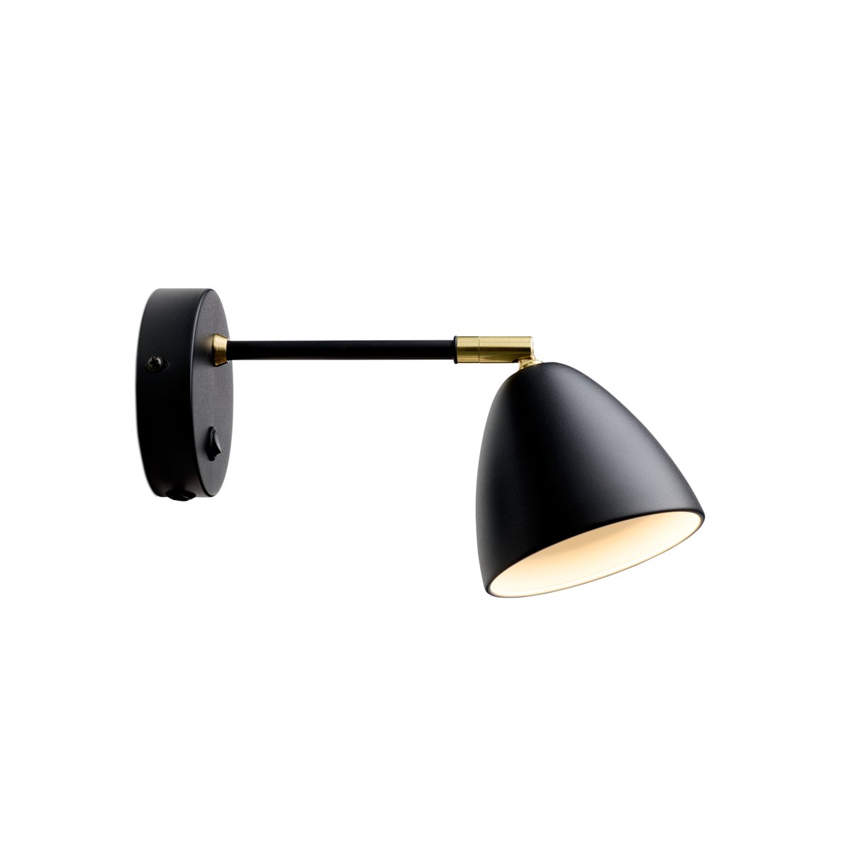 Applique Room – Noir / laiton