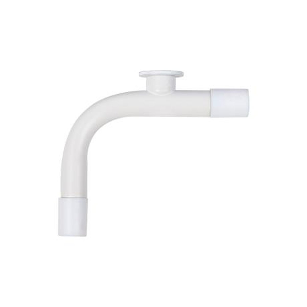 Col de cygne pour câble textile 10/12 mm – Blanc