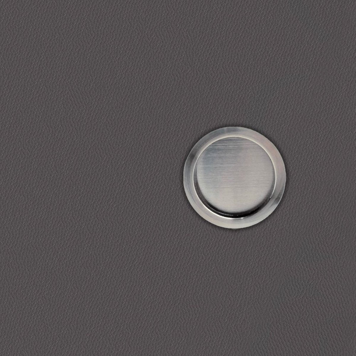 Poignée cuvette encastrée ronde pour porte coulissante