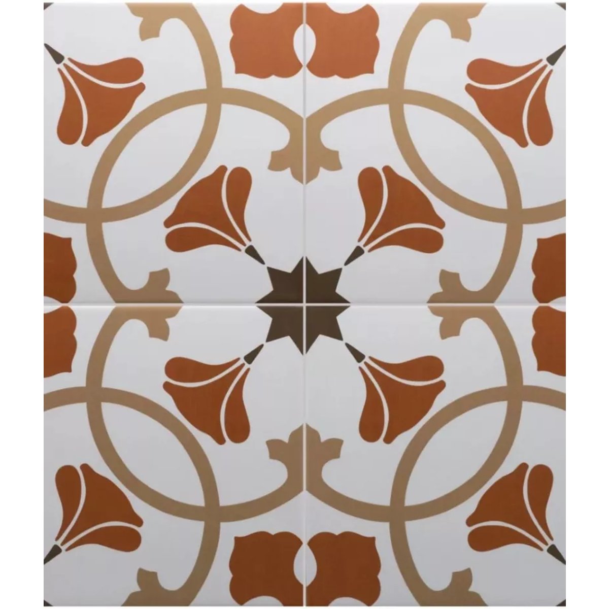 Carrelage Imitation Carreaux De Ciment 20x20 RIVOLI Austin