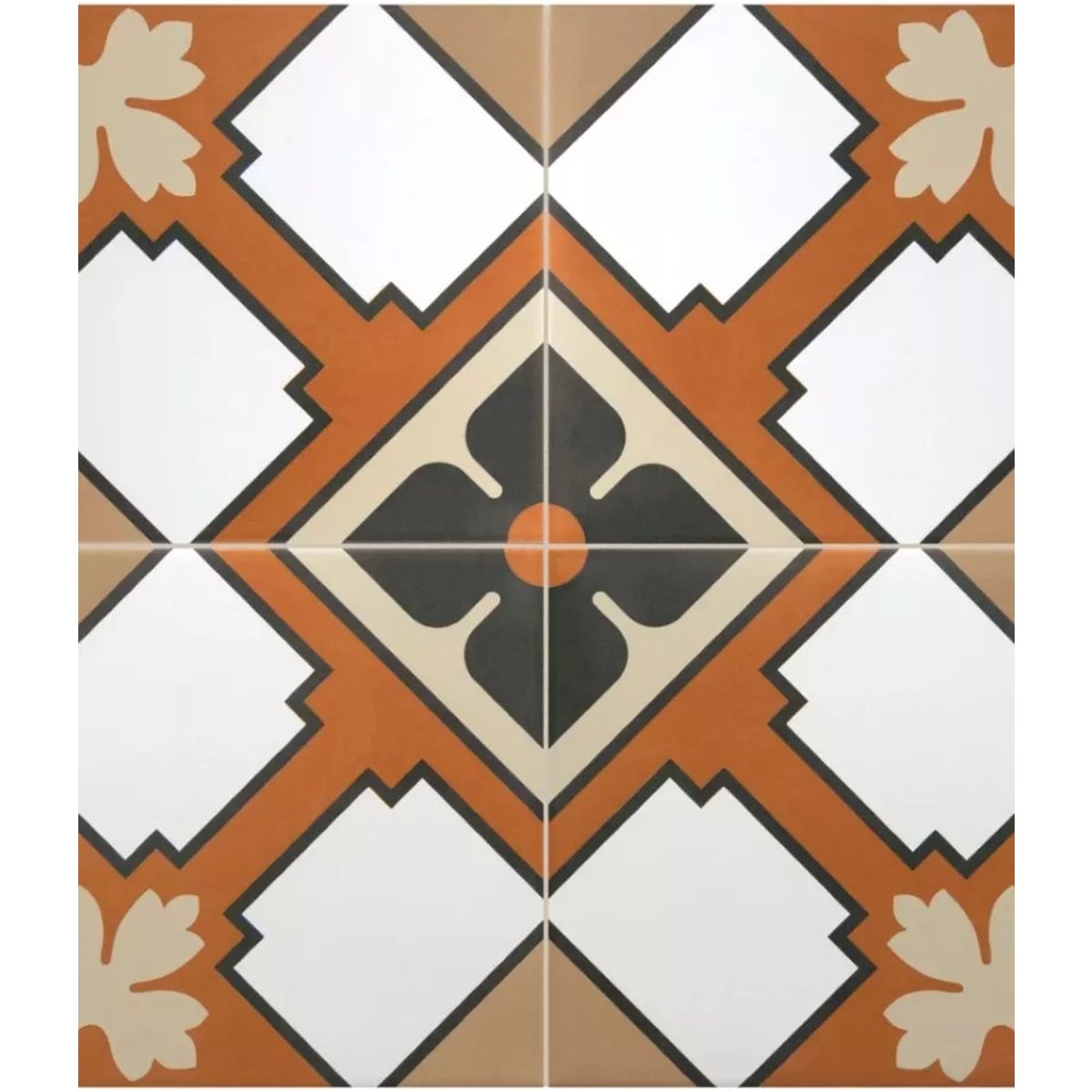 Carrelage Imitation Carreaux De Ciment 20x20 RIVOLI Naples