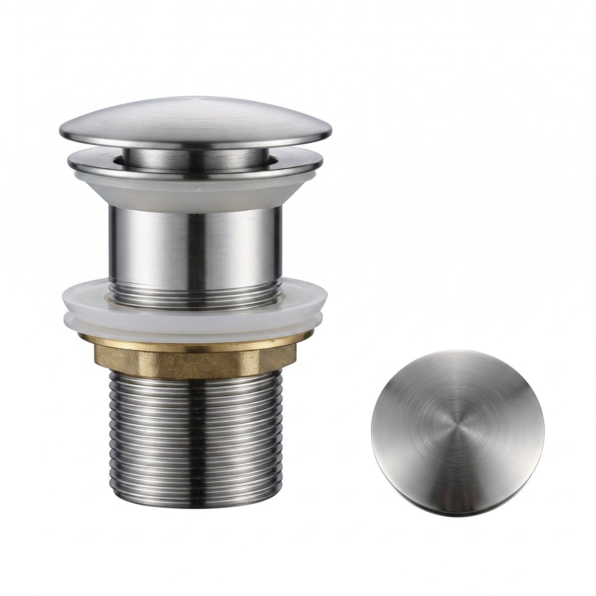Bonde de vidange inox brossé