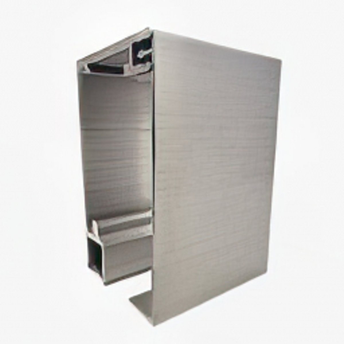 Paroi de douche coulissante Mur-Mur SANHECO sur mesure - Inox