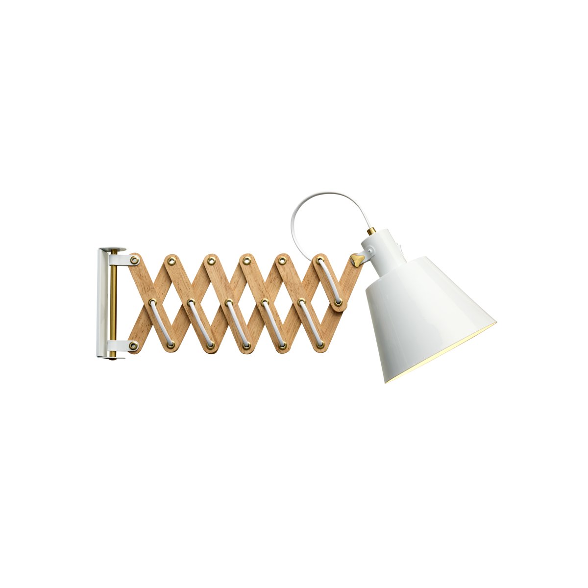 Suspension Vintage grand modèle – Blanc