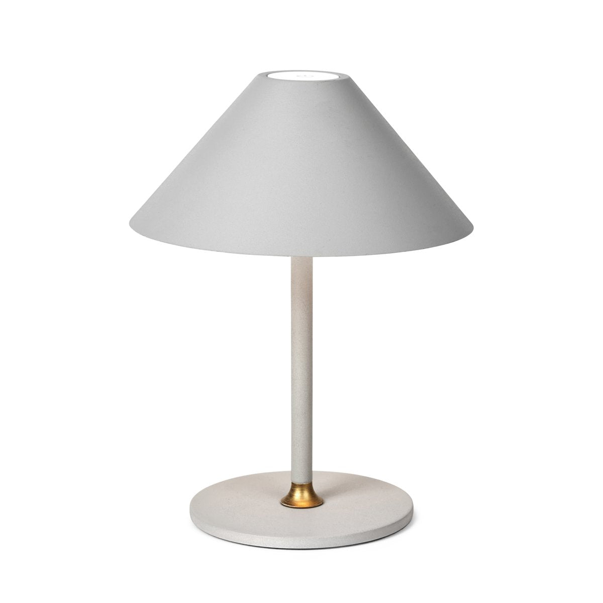 Lampe à poser nomade Hygge Ø19 cm – Gris chaud