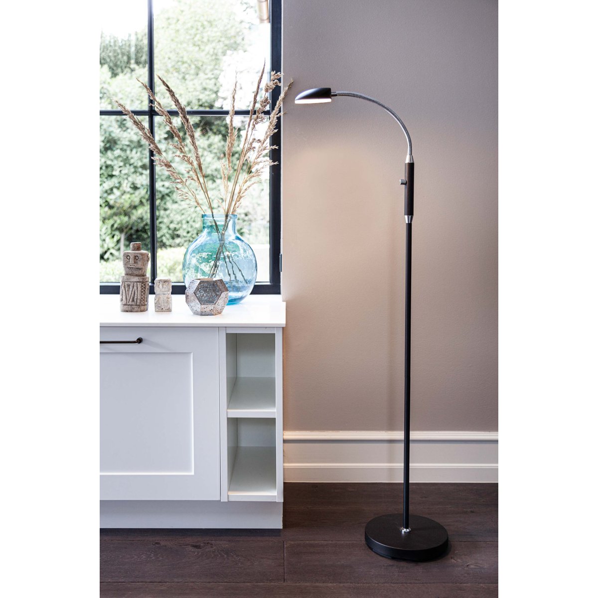 Lampadaire LED Vegas 7 W 1 lumière – Noir
