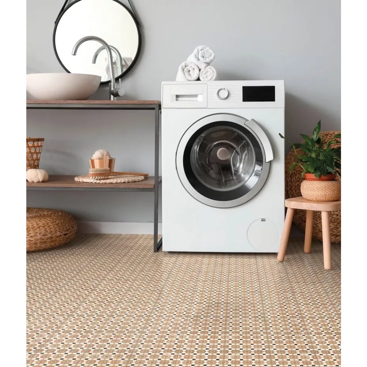Carrelage Imitation Carreaux De Ciment 20x20 ALHAMBRA TESSINA