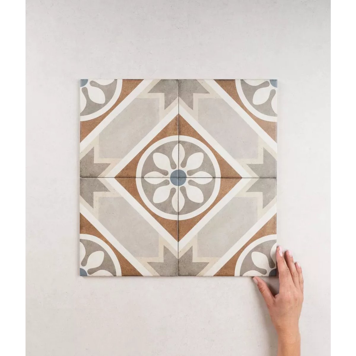 Carrelage Carreaux de Ciment ART NOUVEAU DECOR 20x20 Apollo Colour