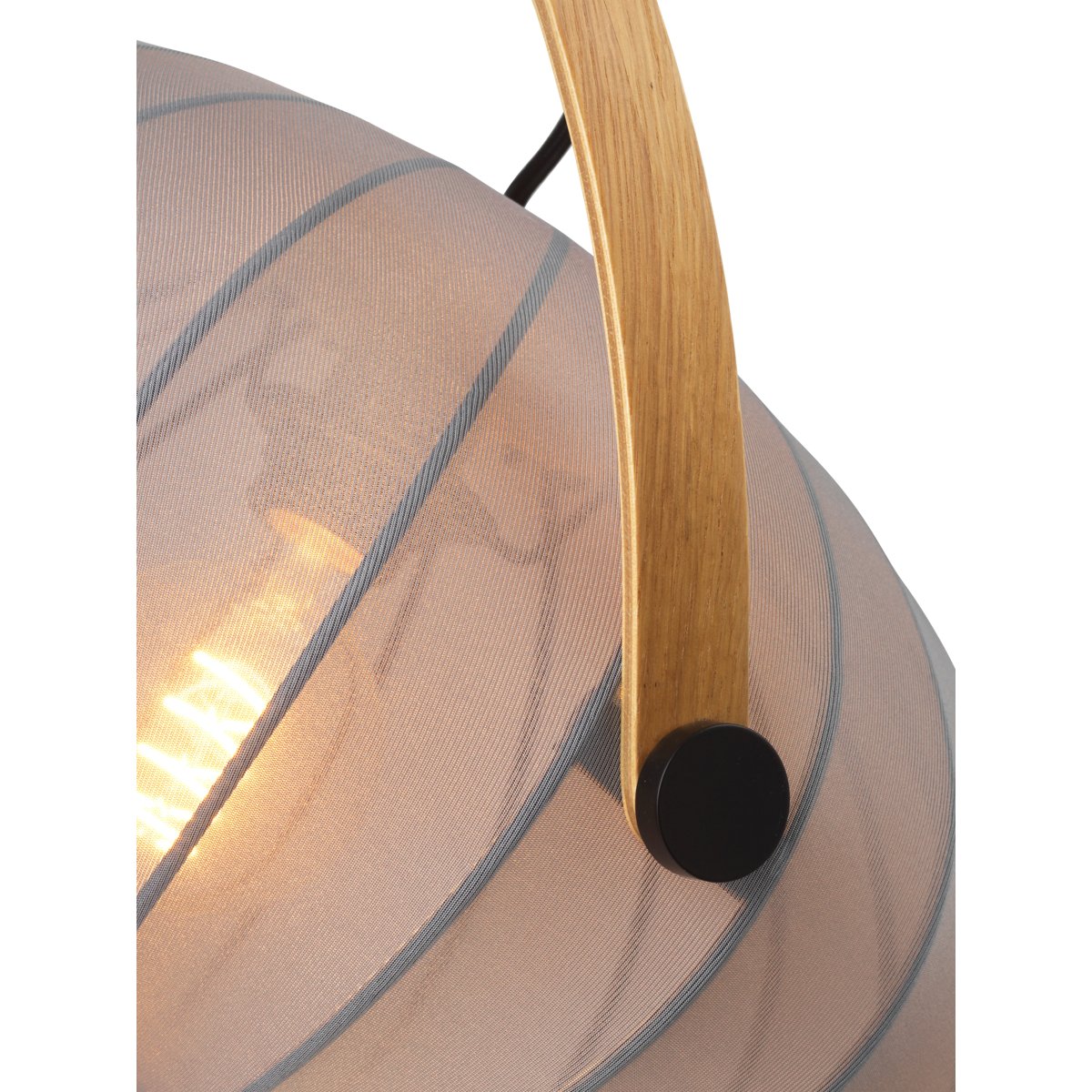 Suspension DC Textile Ø40 cm – Gris pierre