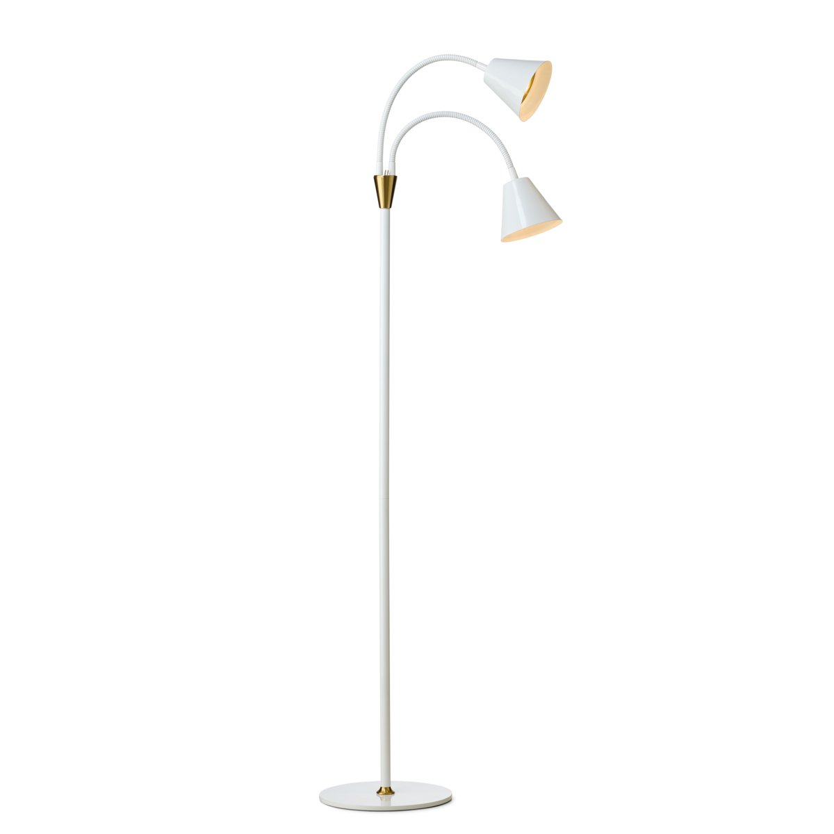 Lampadaire Hygge 2 bras – Blanc