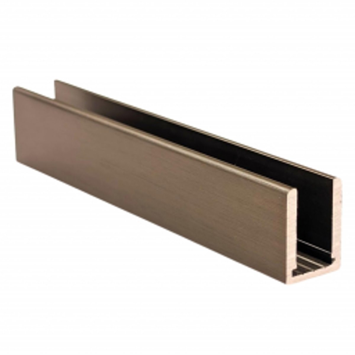 Paroi de douche fixe sur mesure DOLCE - Bronze Brossé