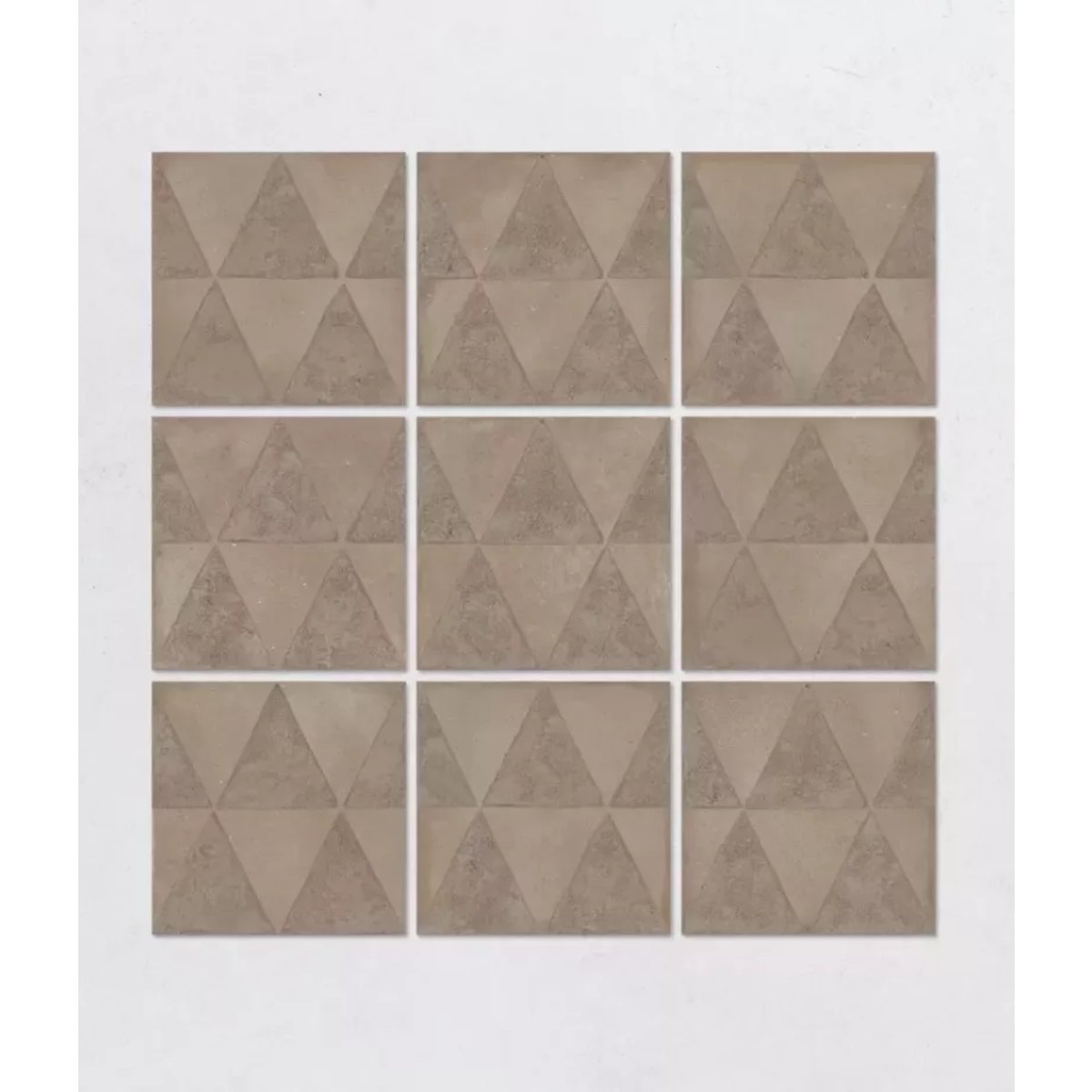 Carrelage Imitation Carreaux De Ciment 20x20 ART CRAFT Argilla Triangoli