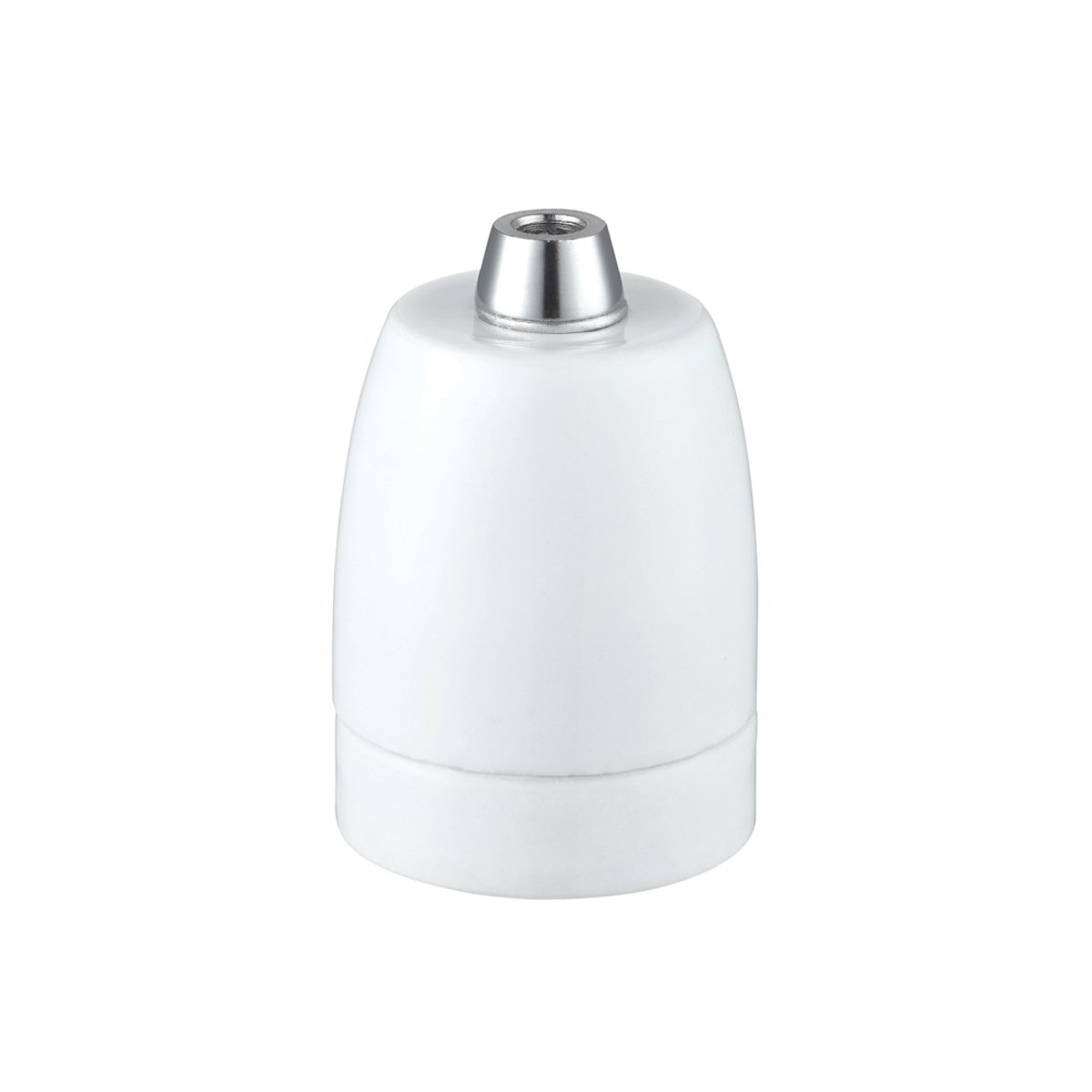 Douille porcelaine E27 – Blanc