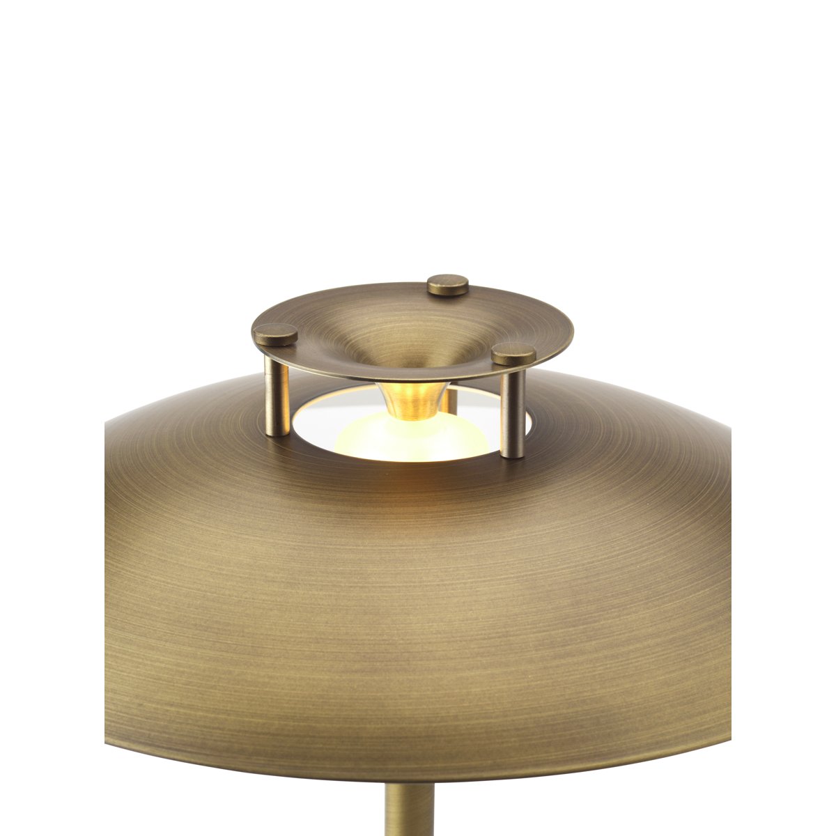 Lampe à poser nomade Stepp 1-2-3 – Laiton antique