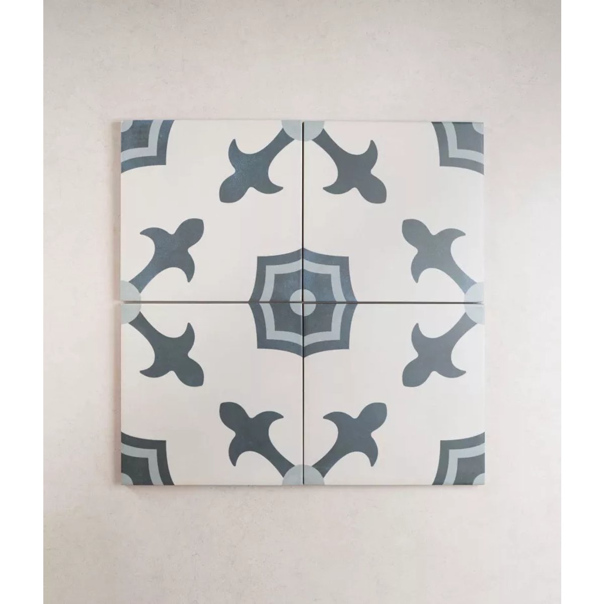 Carrelage Imitation Carreaux De Ciment 22,3x22,3 HAVANA White Herald