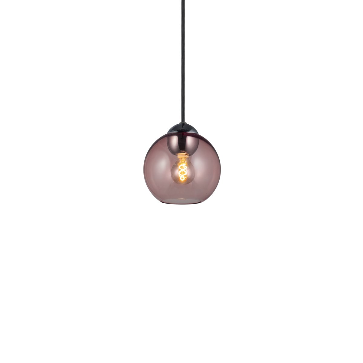 Suspension Bubbles mini Ø14 cm G9 – Rose