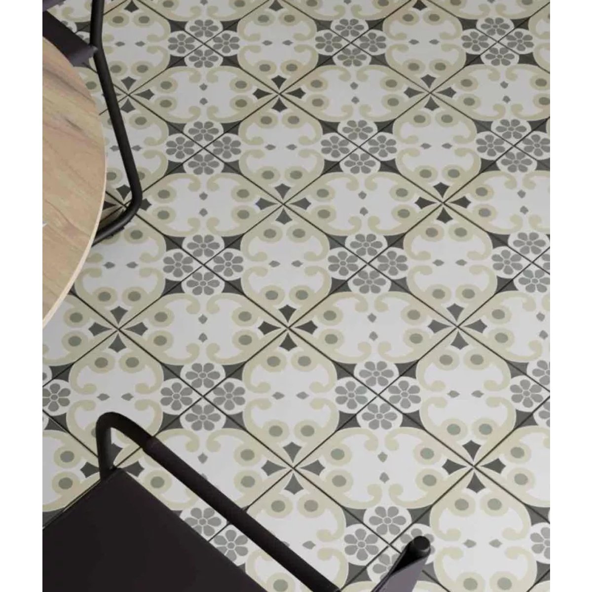 Carrelage Carreaux de Ciment LA MADELEINE 20x20 Jenette