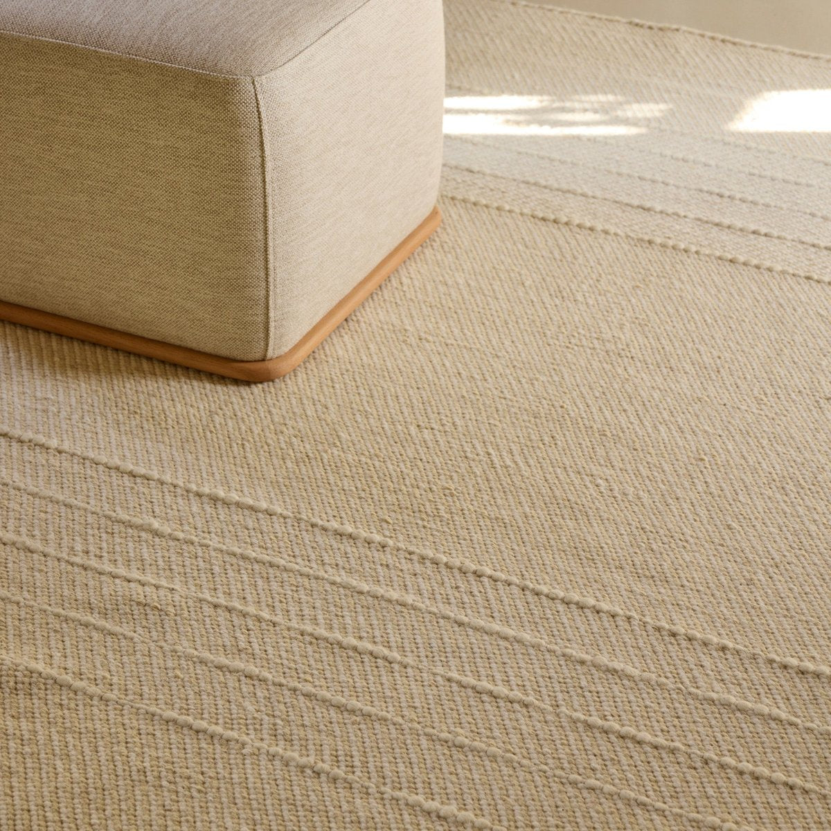 Tapis de sol ADRIEL ivoire