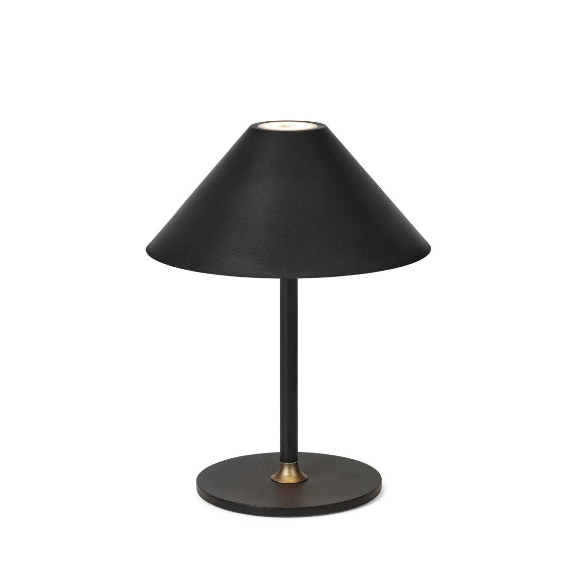 Lampe à poser nomade Hygge Ø15 cm – Noir graphite