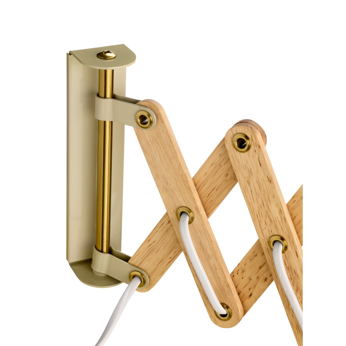 Suspension Vintage grand modèle – Crème