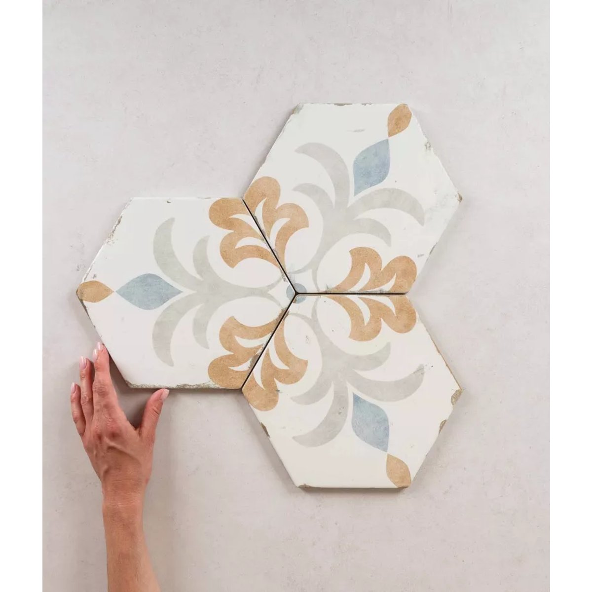 Carrelage Carreaux de Ciment BOHEMIA 21x25 Lola