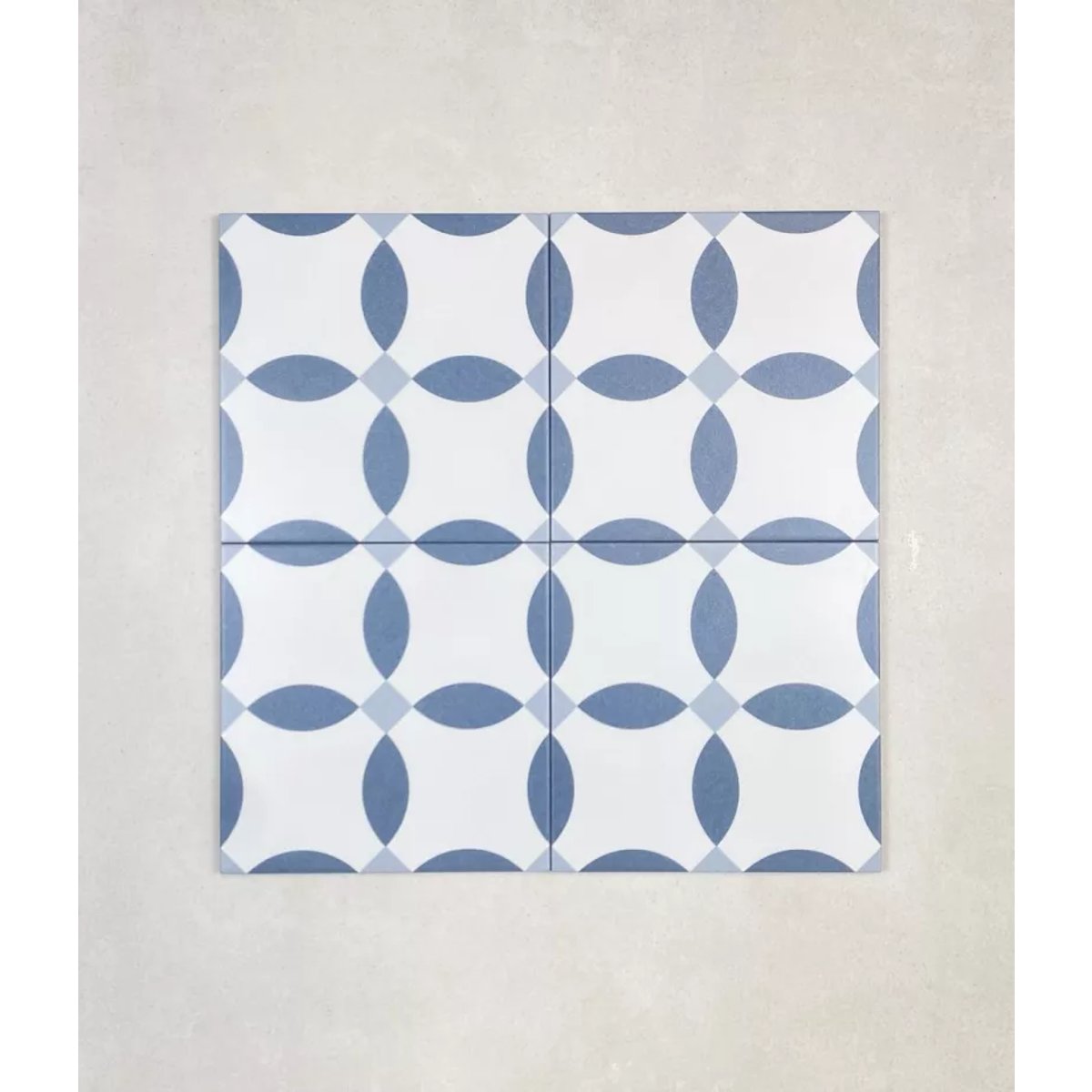 Carrelage Carreaux de Ciment LA MADELEINE 20x20 Chere Bleu