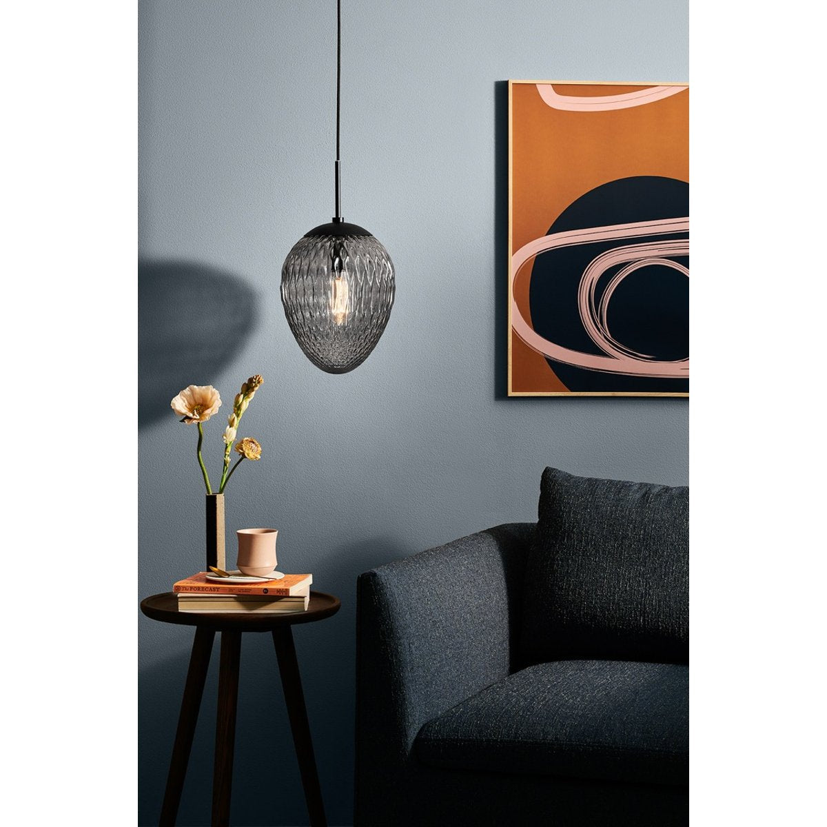 Suspension Woods Ø25 – Fumé