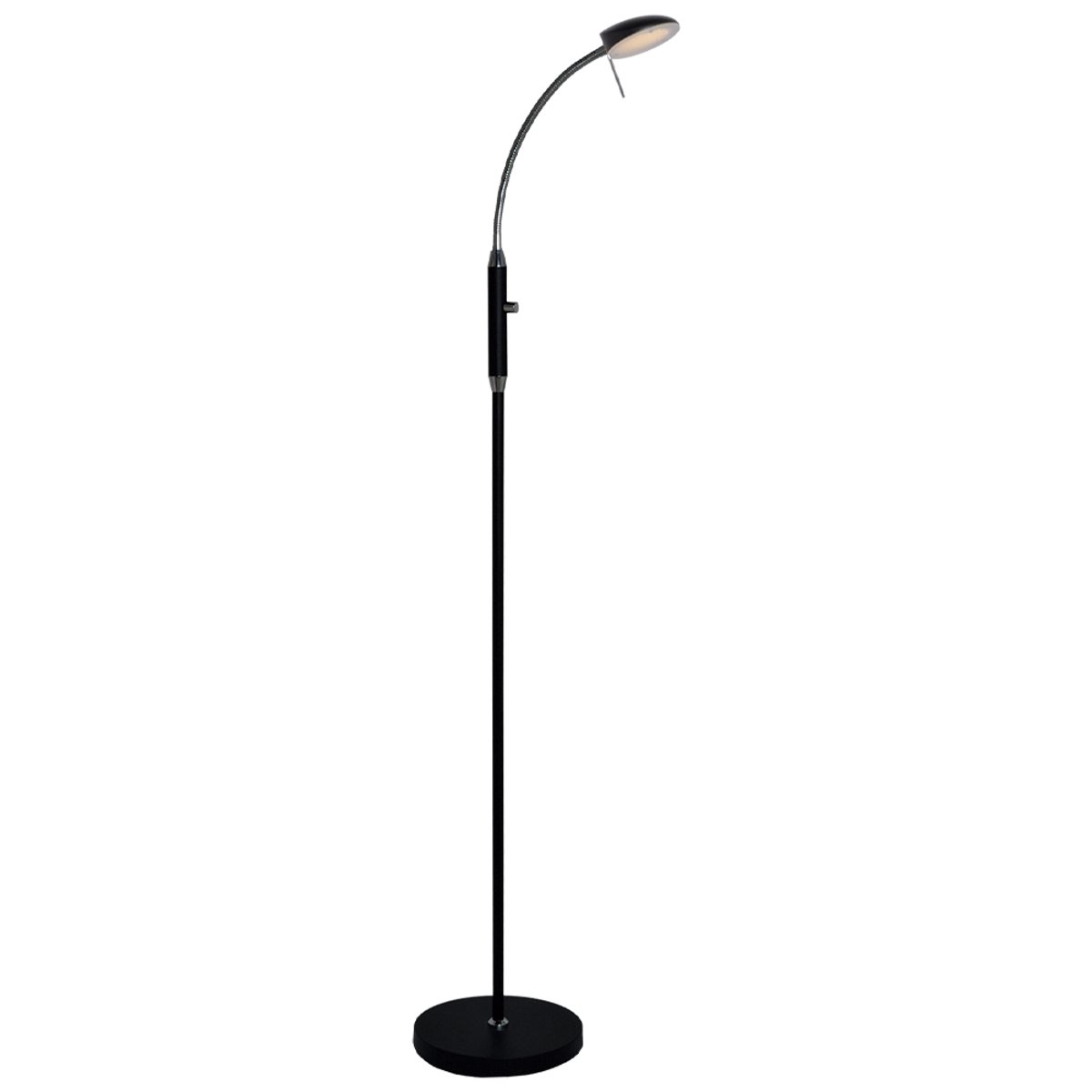 Lampadaire LED Vegas 7 W 1 lumière – Noir