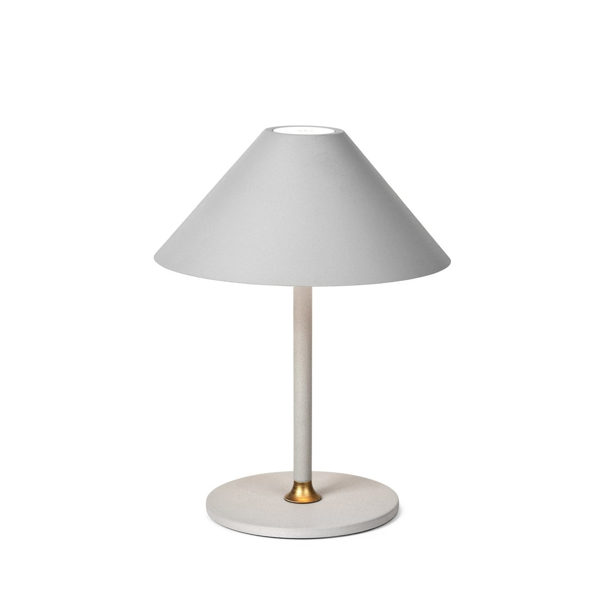 Lampe à poser nomade Hygge Ø15 cm – Gris chaud