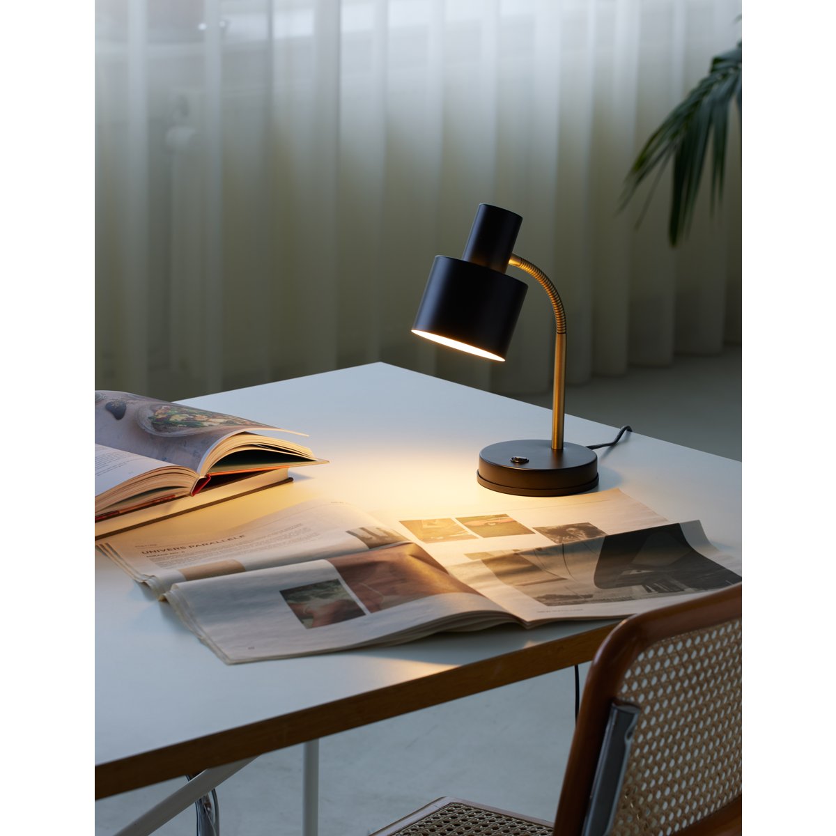 Lampe à poser Vogue – Noir