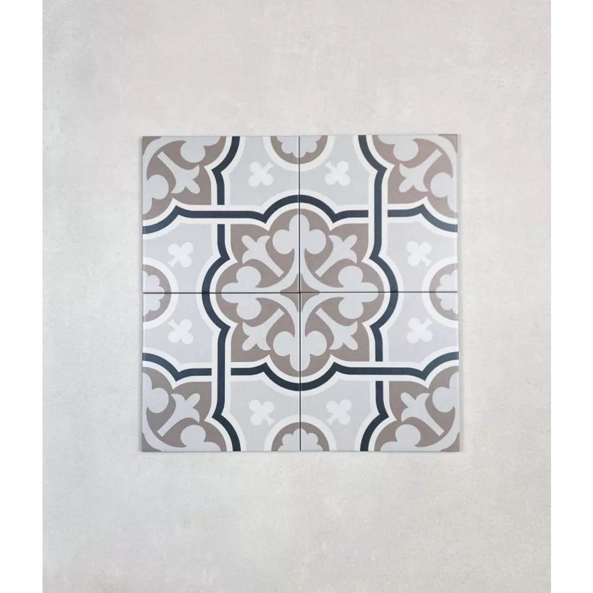 Carrelage Carreaux de Ciment LA MADELEINE 20x20 Flow Marron