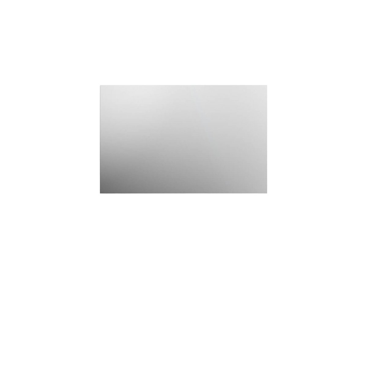 Miroir simple mural pour salle de bain