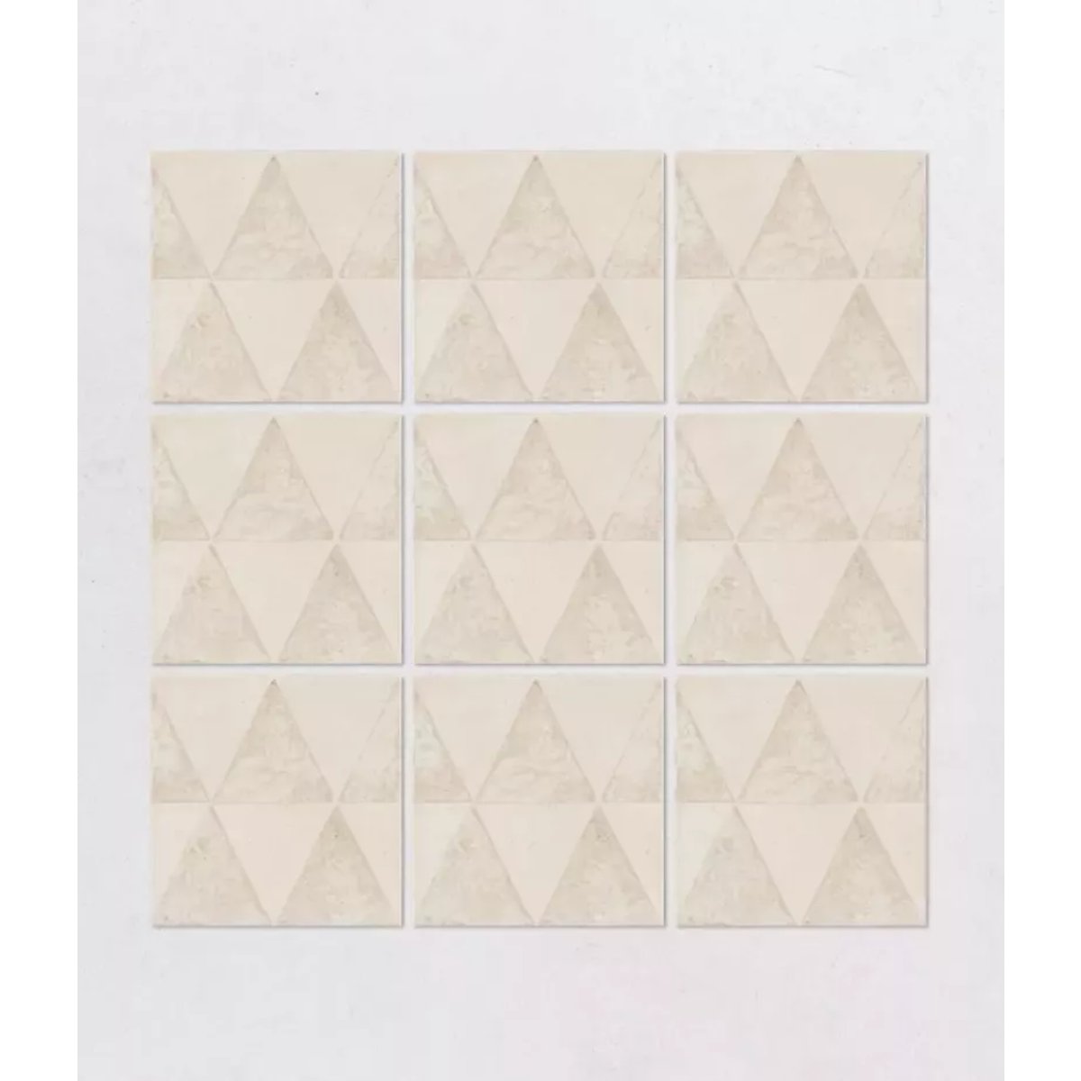 Carrelage Imitation Carreaux De Ciment 20x20 ART CRAFT Pomice Triangoli