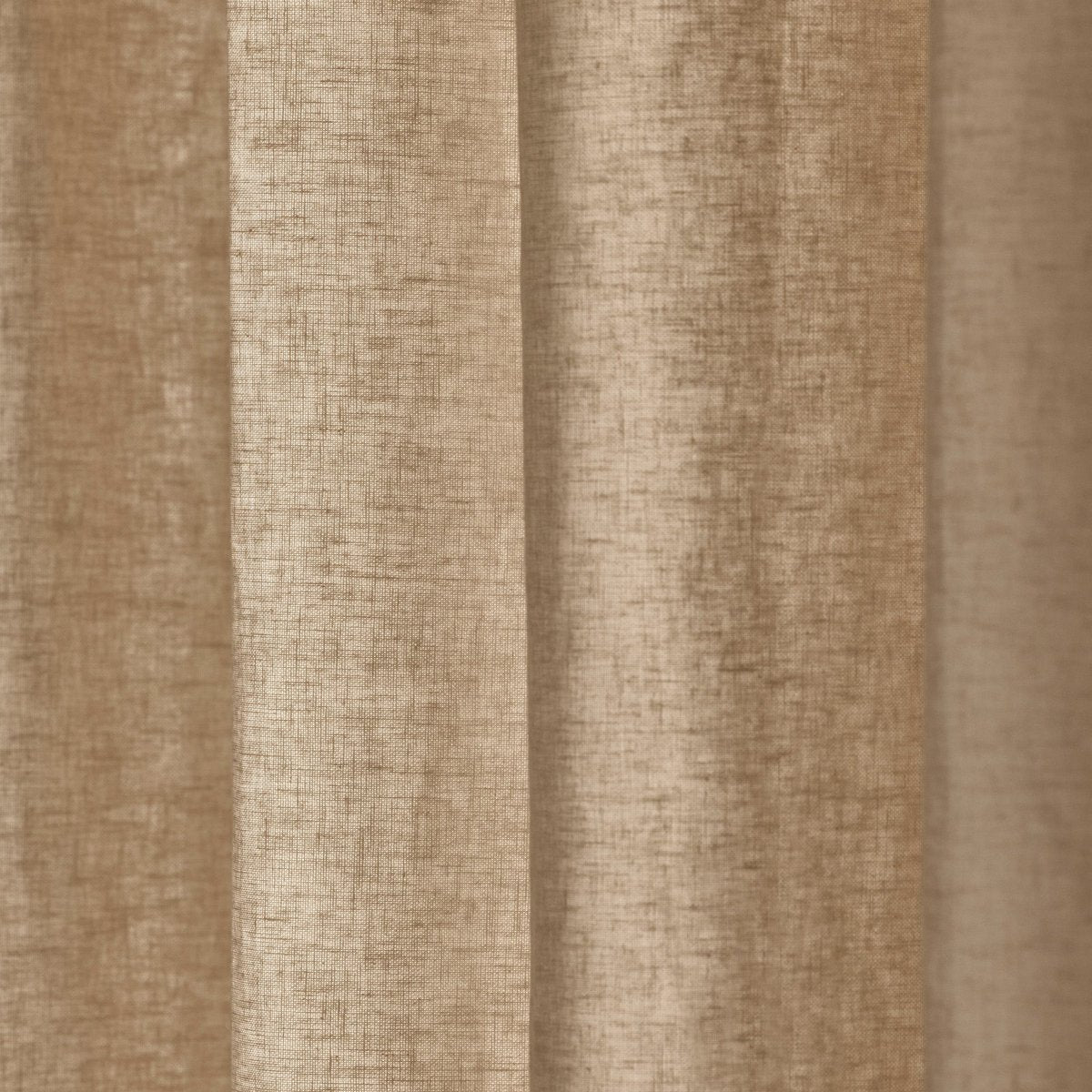 Rideau à oeillets dorés LEOLINO beige minéral