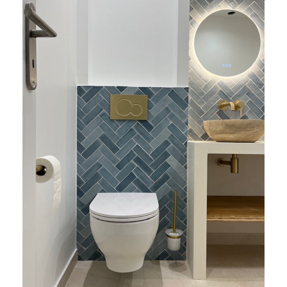 Plaque de commande WC suspendu