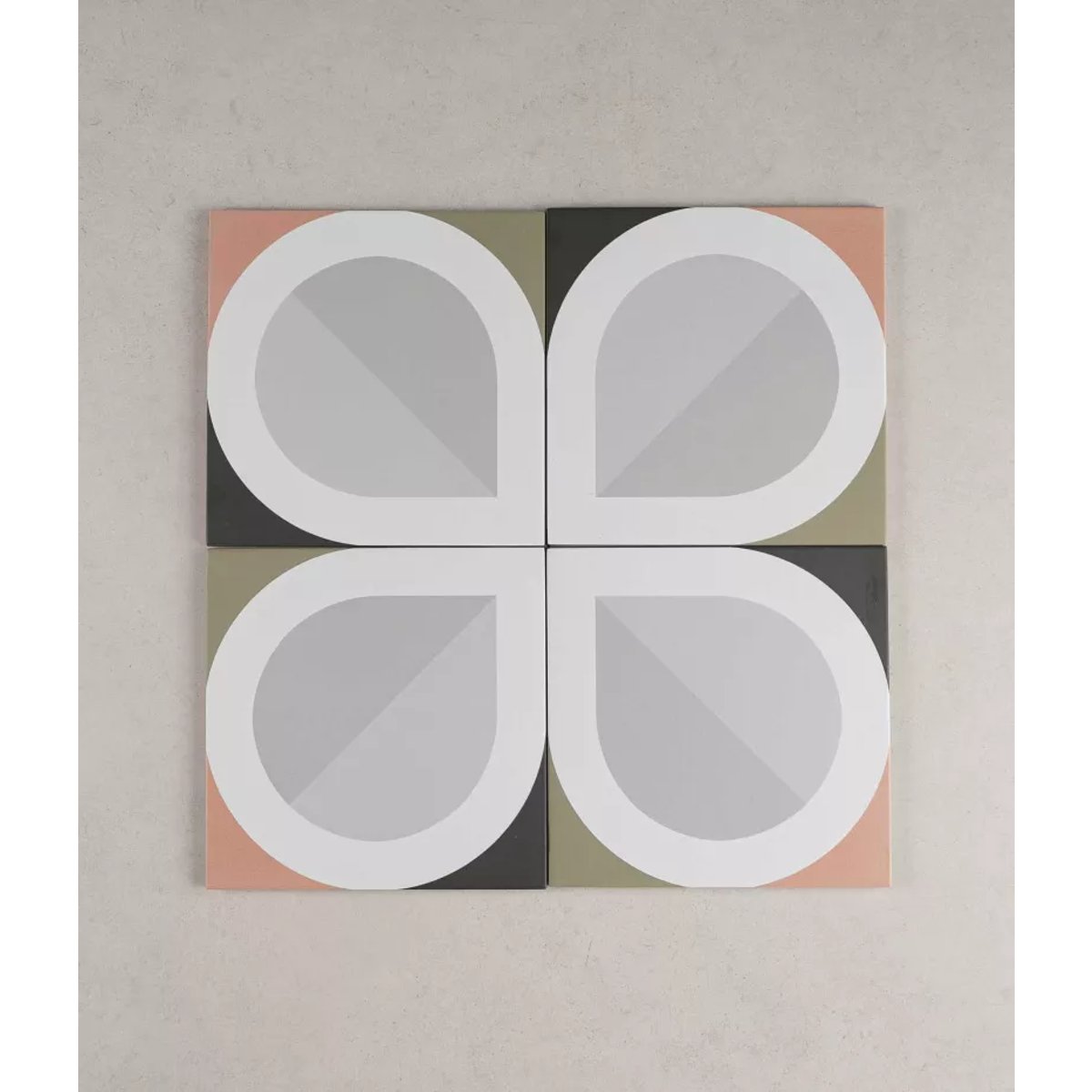 Carrelage Carreaux de Ciment BAUHOME 20x20 Blatt Cold
