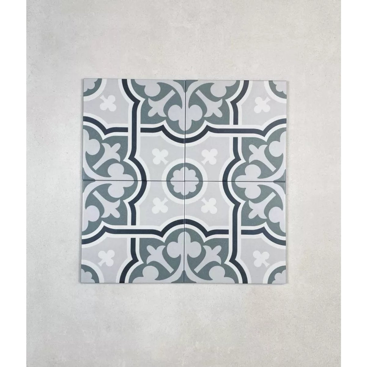 Carrelage Carreaux de Ciment LA MADELEINE 20x20 Flow Gris