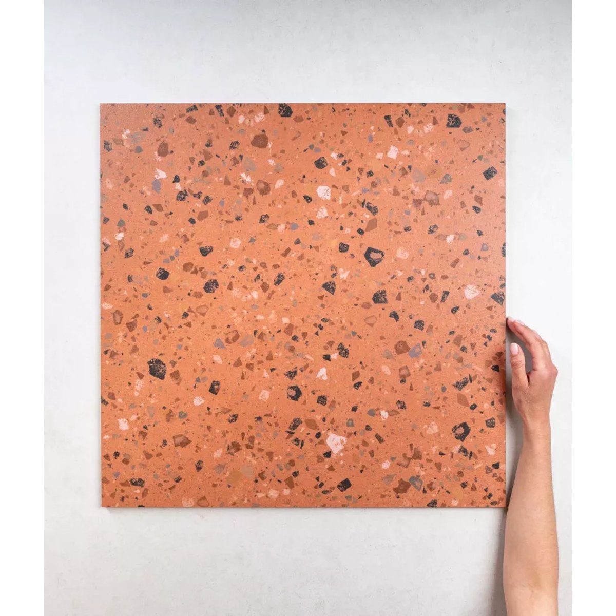 Carrelage effet Terrazzo COCCIO 60x60 rectifié Coral