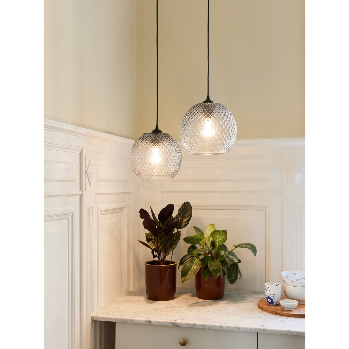 Suspension Nobb Ball Ø22 – Transparent