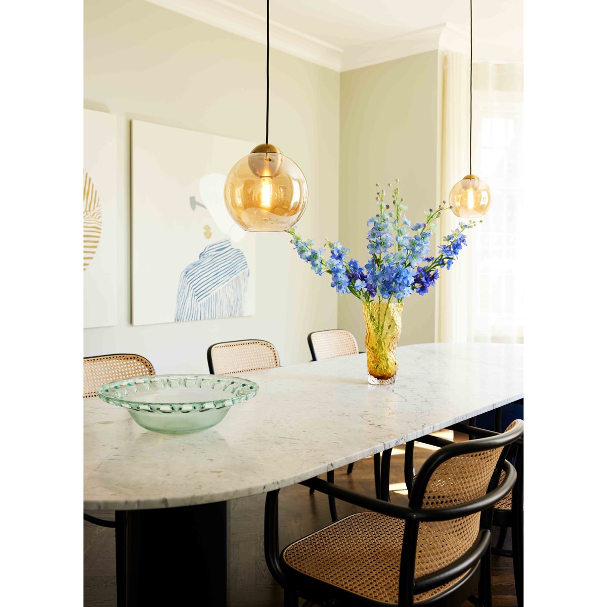 Suspension Bubbles Ø24 – Ambre