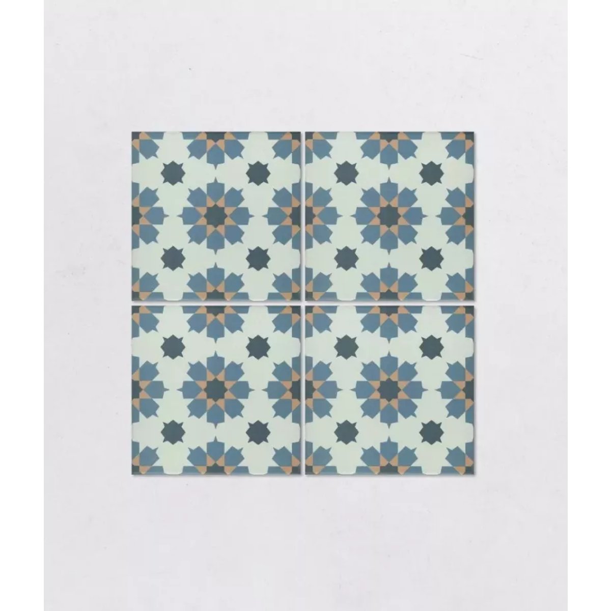 Carrelage Imitation Carreaux De Ciment 20x20 LA VILETTE Benoit Jaune
