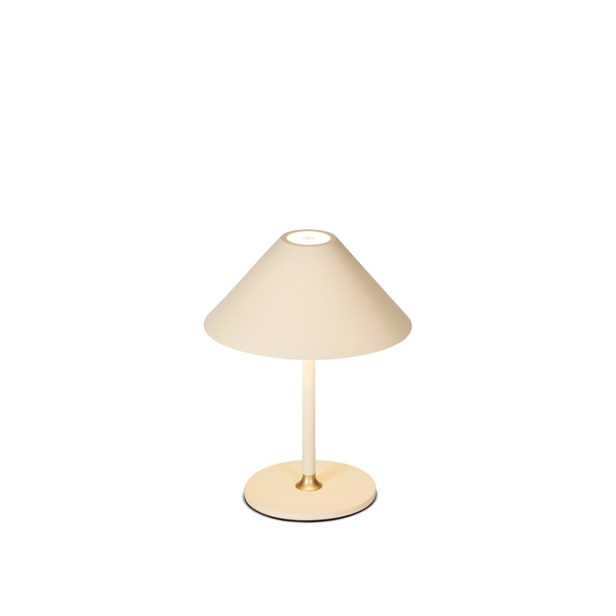 Lampe à poser nomade Hygge Ø15 cm – Blanc crème