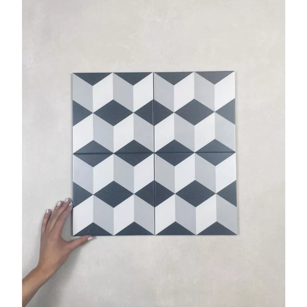 Carrelage Carreaux de Ciment LA MADELEINE 20x20 Victor