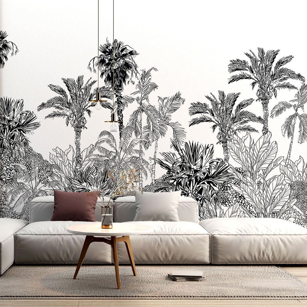 Papier peint panoramique - Forêt tropicale